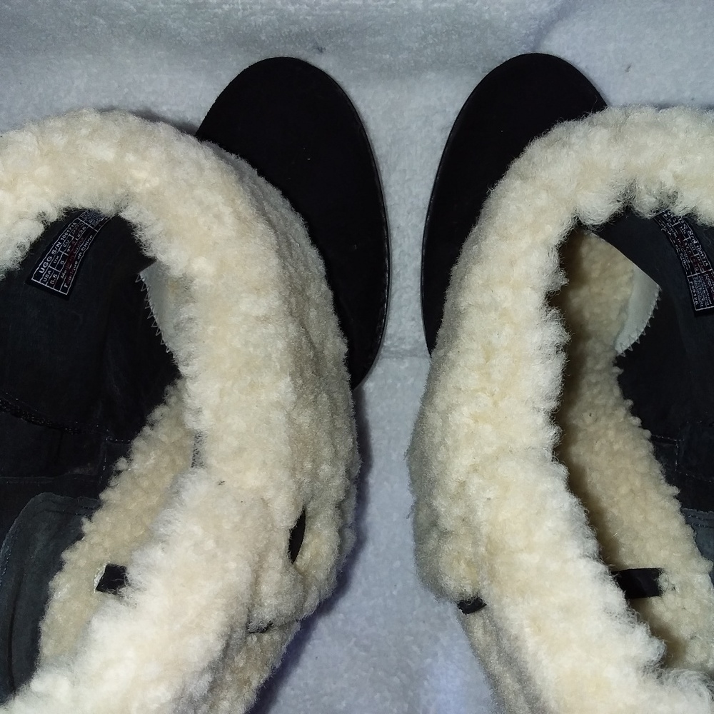 Ugg Black Plush Platform Boot Order Canceled Last… - image 6